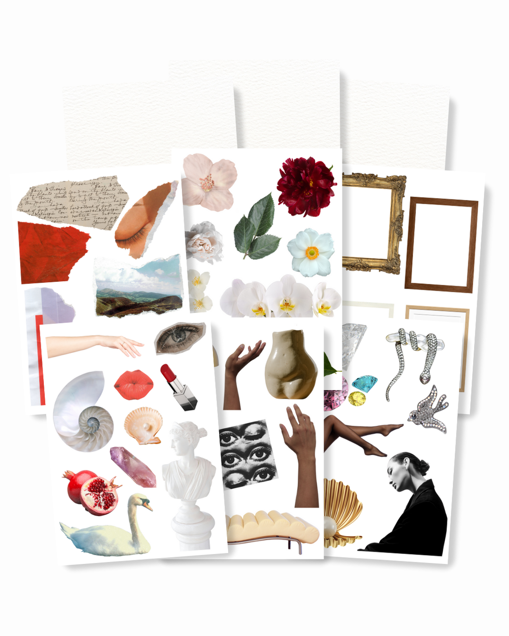 THE QUIET EDIT collage kit