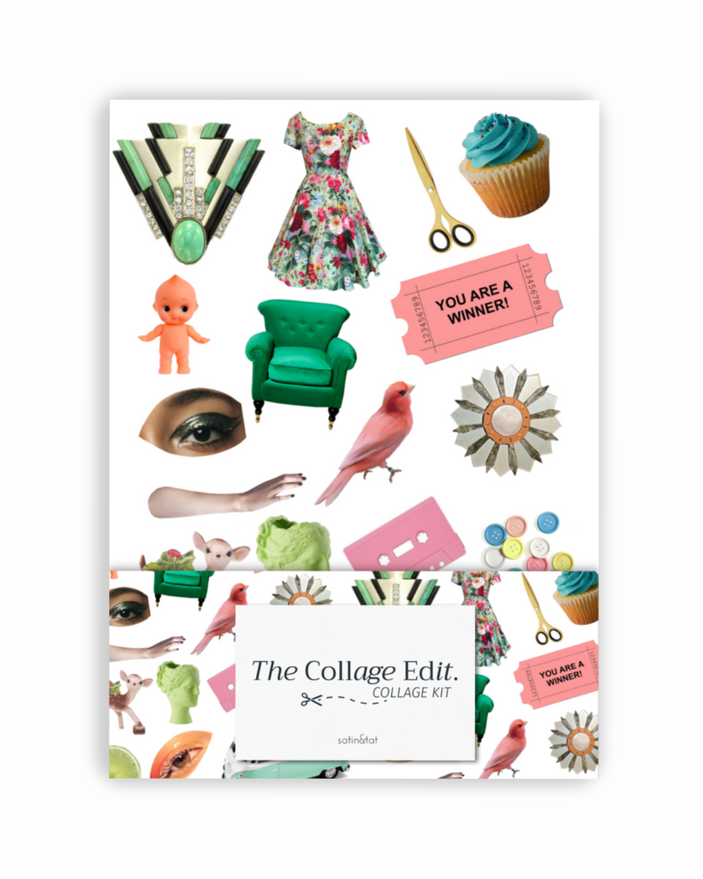 THE COLLAGE EDIT collage kit