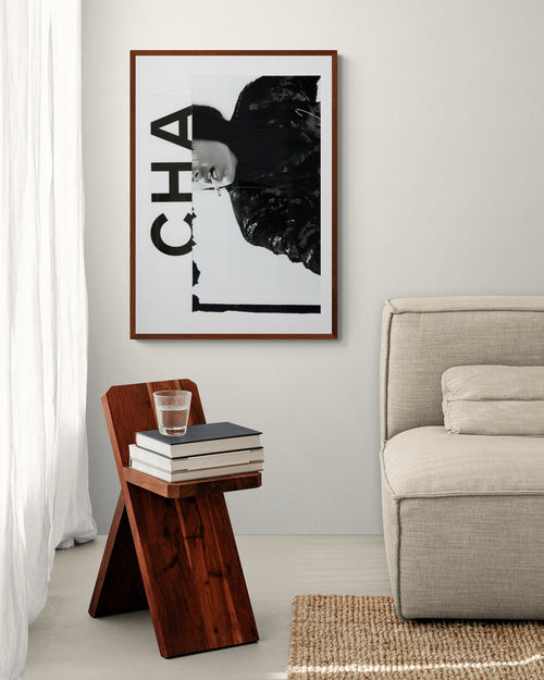 'CHANEL No.2' editioned collage print