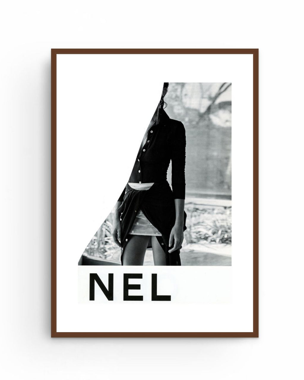 'CHANEL No.3' editioned collage print