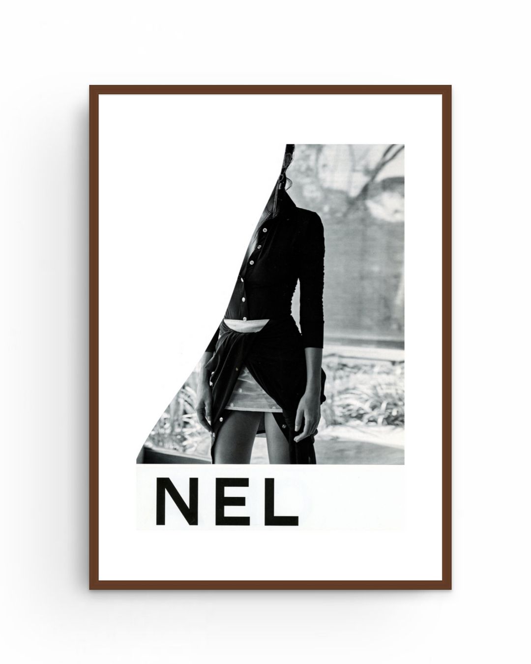 'CHANEL No.3' editioned collage print